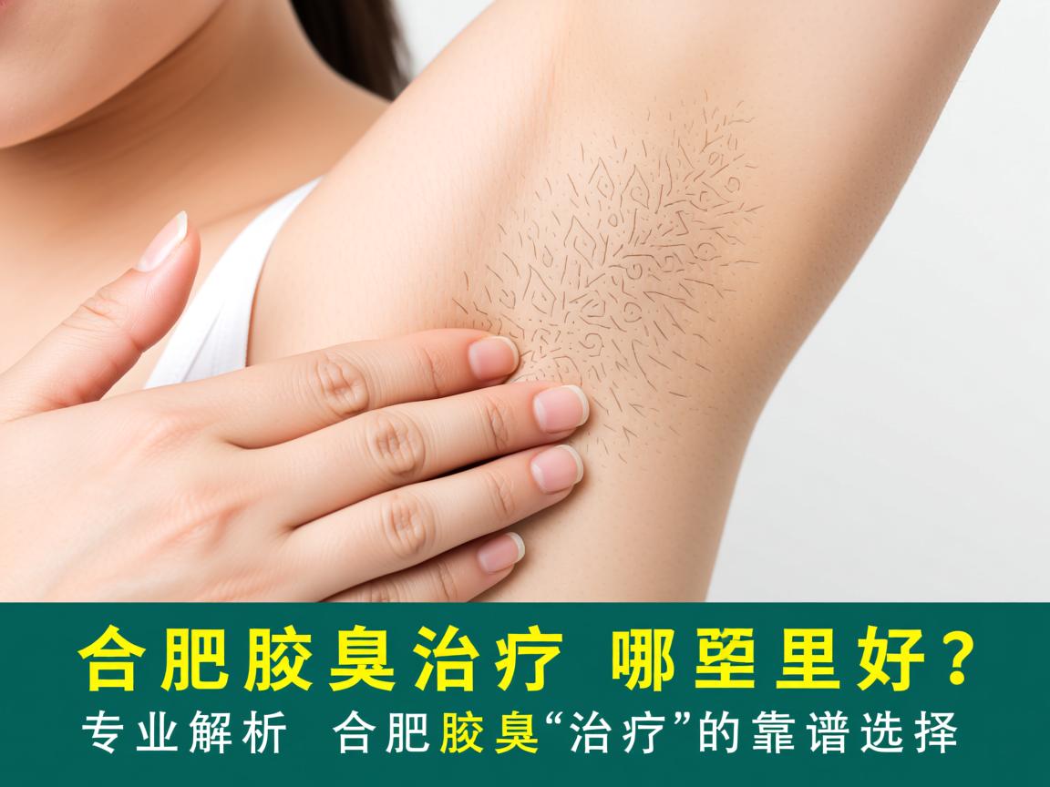 合肥腋臭治疗哪里好？专业解析合肥腋臭治疗的靠谱选择