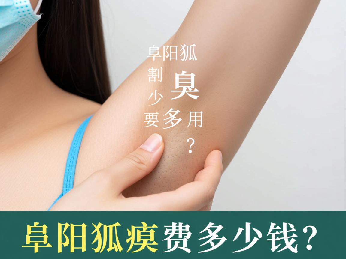 在阜阳割狐臭要多少钱？阜阳割狐臭费用全解析