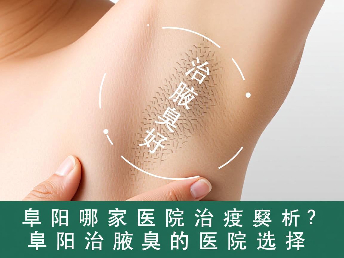 阜阳哪家医院治腋臭好?深度解析阜阳治腋臭的医院选择 阜阳哪家医院治腋臭好?深度解析阜阳治腋臭的医院选择