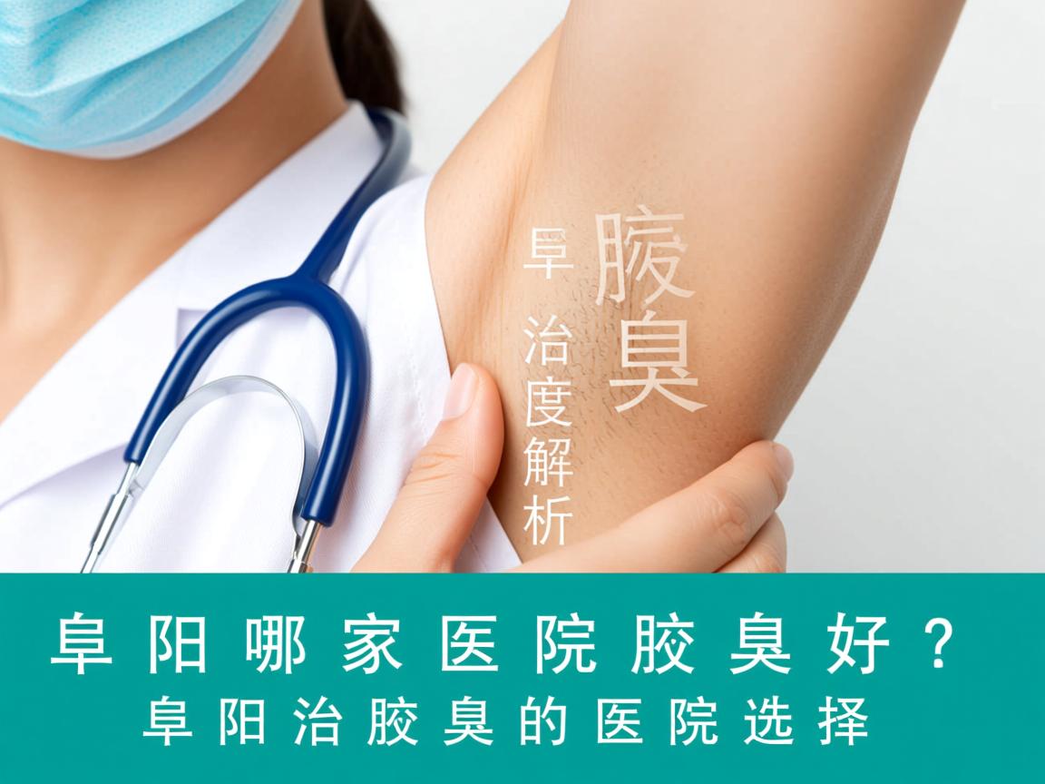 阜阳哪家医院治腋臭好?深度解析阜阳治腋臭的医院选择 阜阳哪家医院治腋臭好?深度解析阜阳治腋臭的医院选择