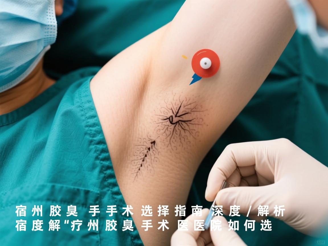 宿州腋臭手术选择指南，深度解析宿州腋臭手术医院如何选