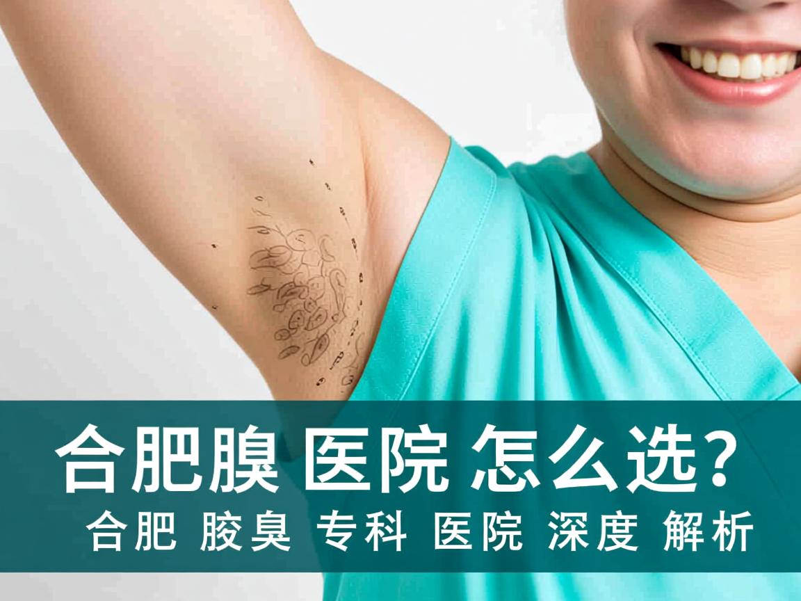 合肥腋臭医院怎么选？合肥腋臭专科医院深度解析