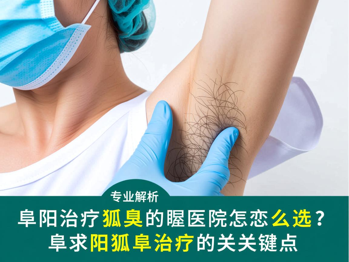 阜阳治疗狐臭的医院怎么选?专业解析阜阳狐臭治疗的关键点 阜阳治疗狐臭的医院怎么选?专业解析阜阳狐臭治疗的关键点