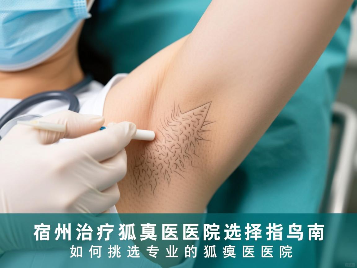 宿州治疗狐臭医院选择指南，如何挑选专业的狐臭医院