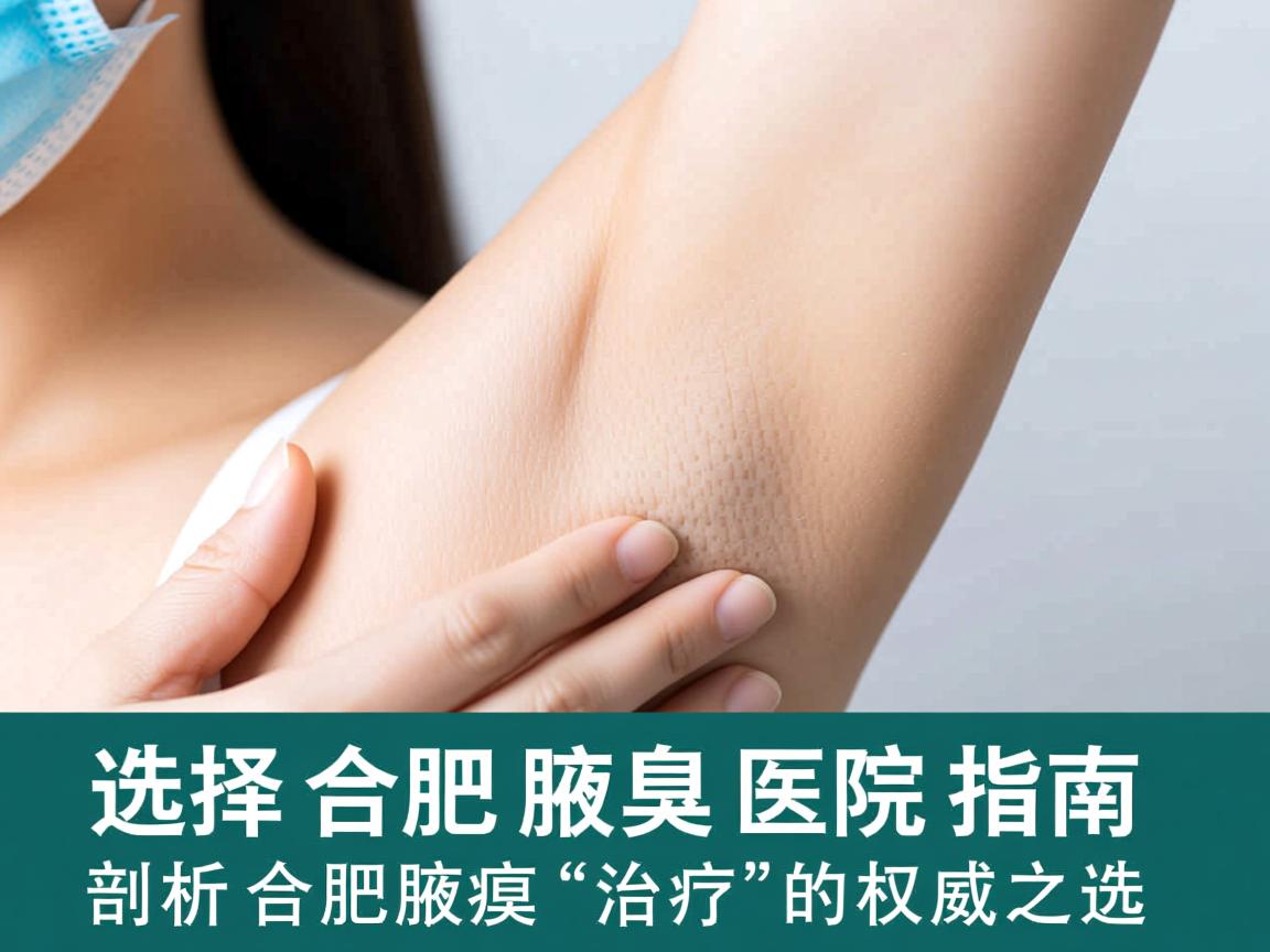 选择合肥腋臭医院指南，剖析合肥腋臭治疗的权威之选