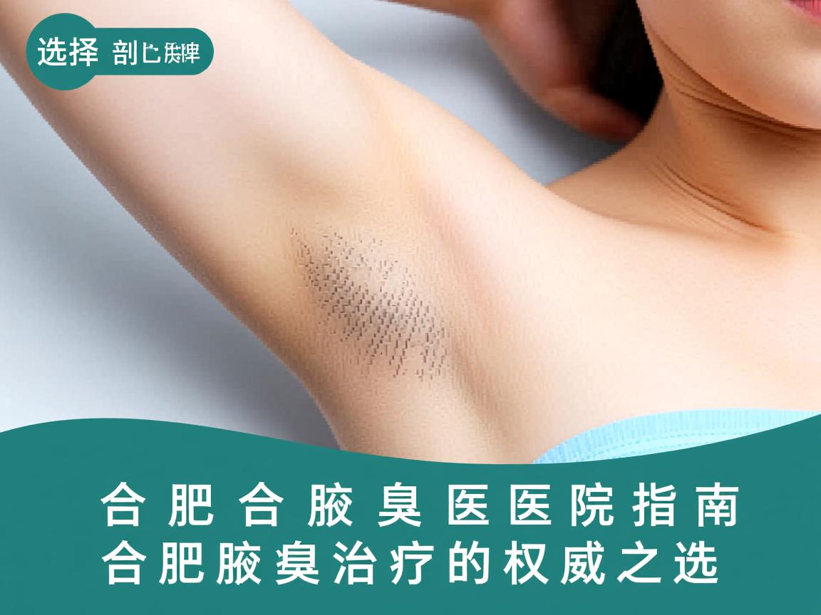 选择合肥腋臭医院指南，剖析合肥腋臭治疗的权威之选