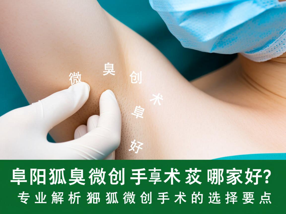阜阳狐臭微创手术哪家好?专业解析阜阳狐臭微创手术的选择要点 阜阳狐臭微创手术哪家好?专业解析阜阳狐臭微创手术的选择要点