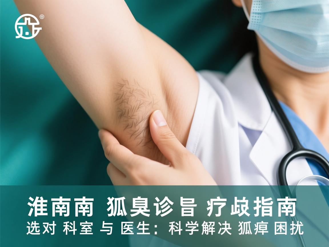 淮南狐臭诊疗指南，选对科室与医生，科学解决狐臭困扰
