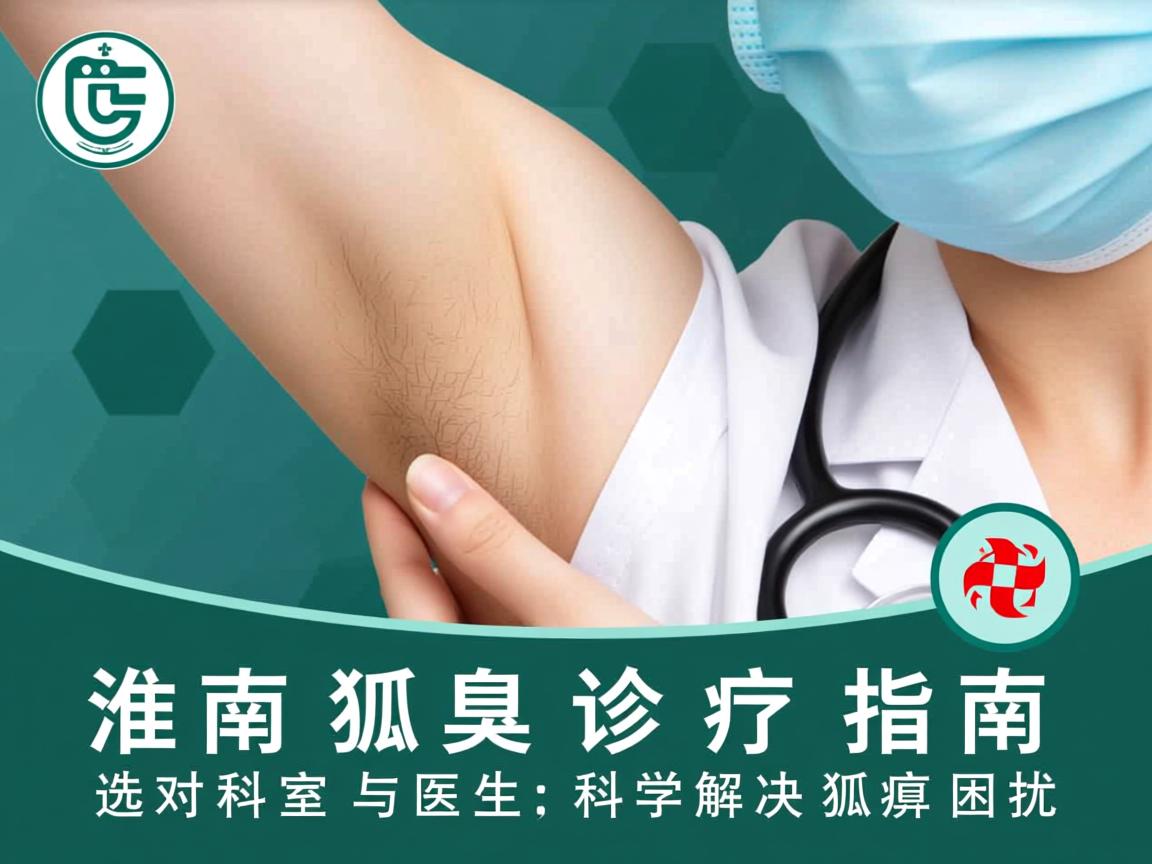 淮南狐臭诊疗指南，选对科室与医生，科学解决狐臭困扰