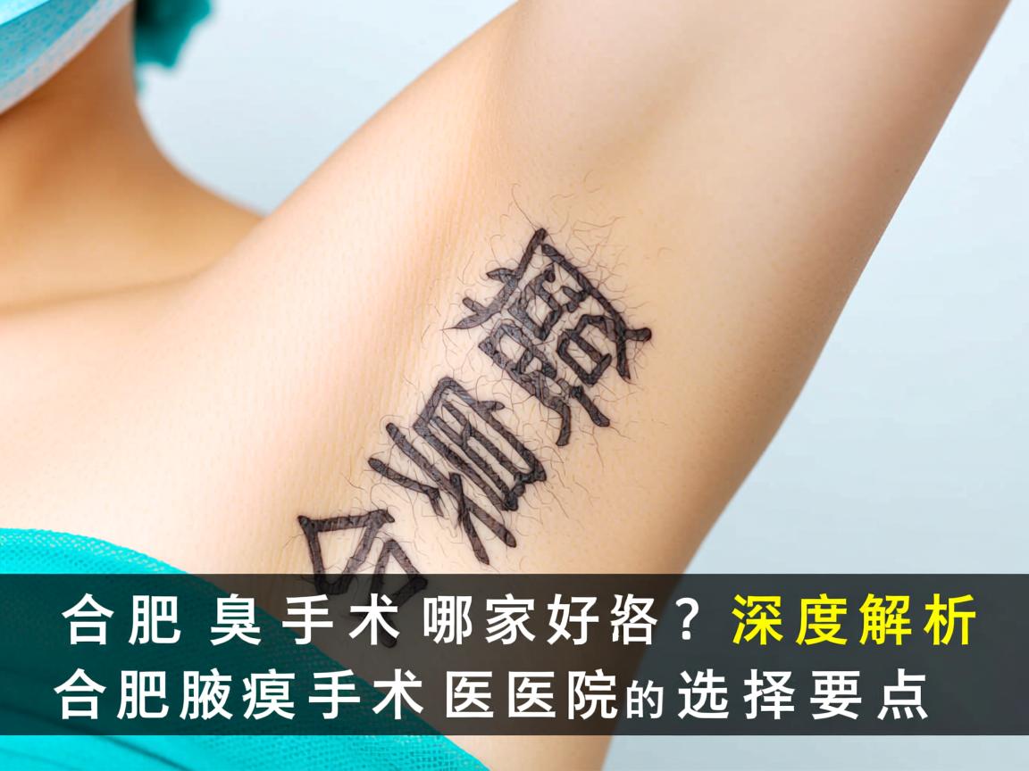 合肥腋臭手术哪家好?深度解析合肥腋臭手术医院的选择要点 合肥腋臭手术哪家好?深度解析合肥腋臭手术医院的选择要点