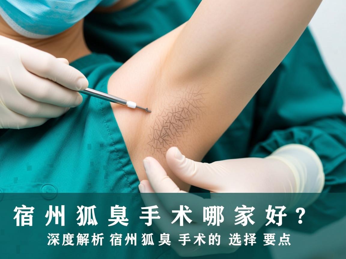 宿州狐臭手术哪家好?深度解析宿州狐臭手术的选择要点 宿州狐臭手术哪家好?深度解析宿州狐臭手术的选择要点