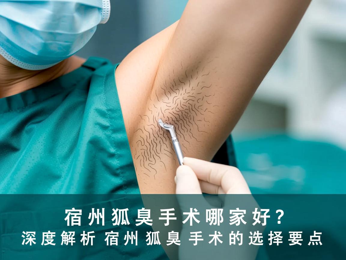 宿州狐臭手术哪家好?深度解析宿州狐臭手术的选择要点 宿州狐臭手术哪家好?深度解析宿州狐臭手术的选择要点