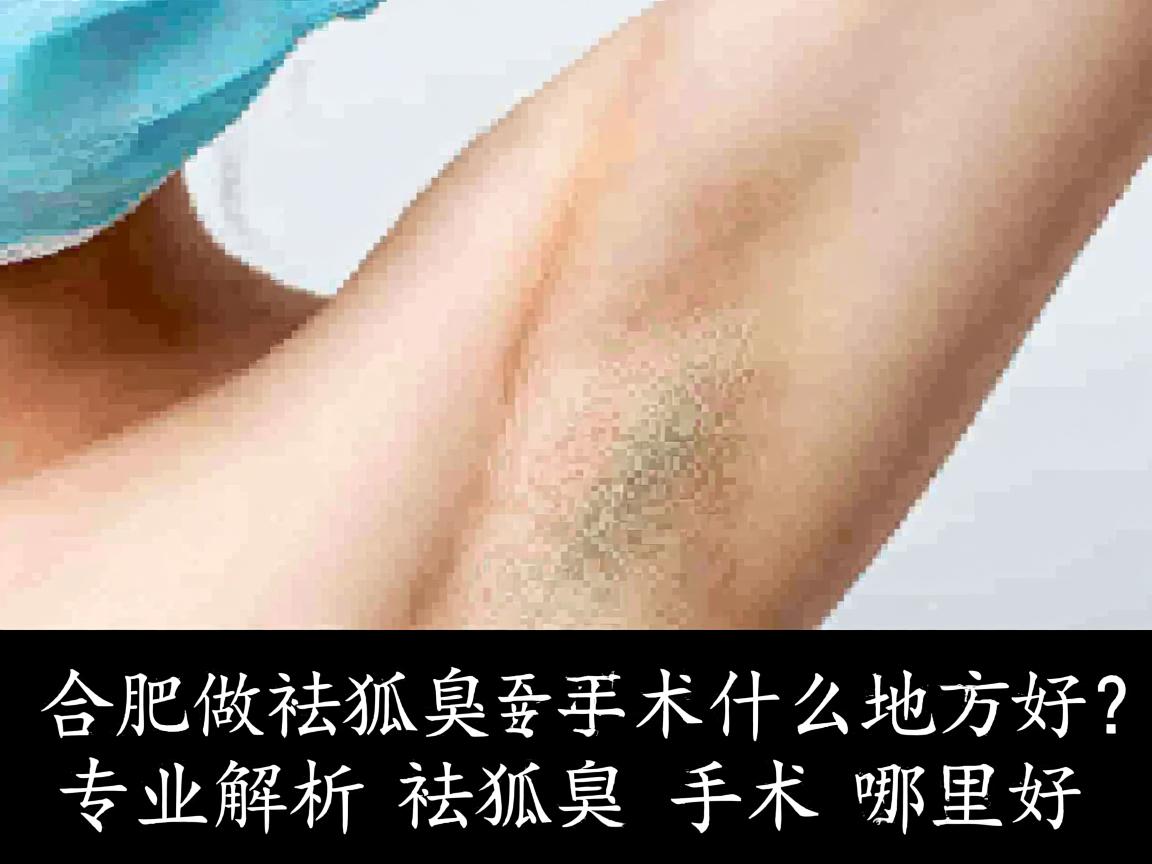 合肥做祛狐臭手术什么地方好？专业解析祛狐臭手术哪里好