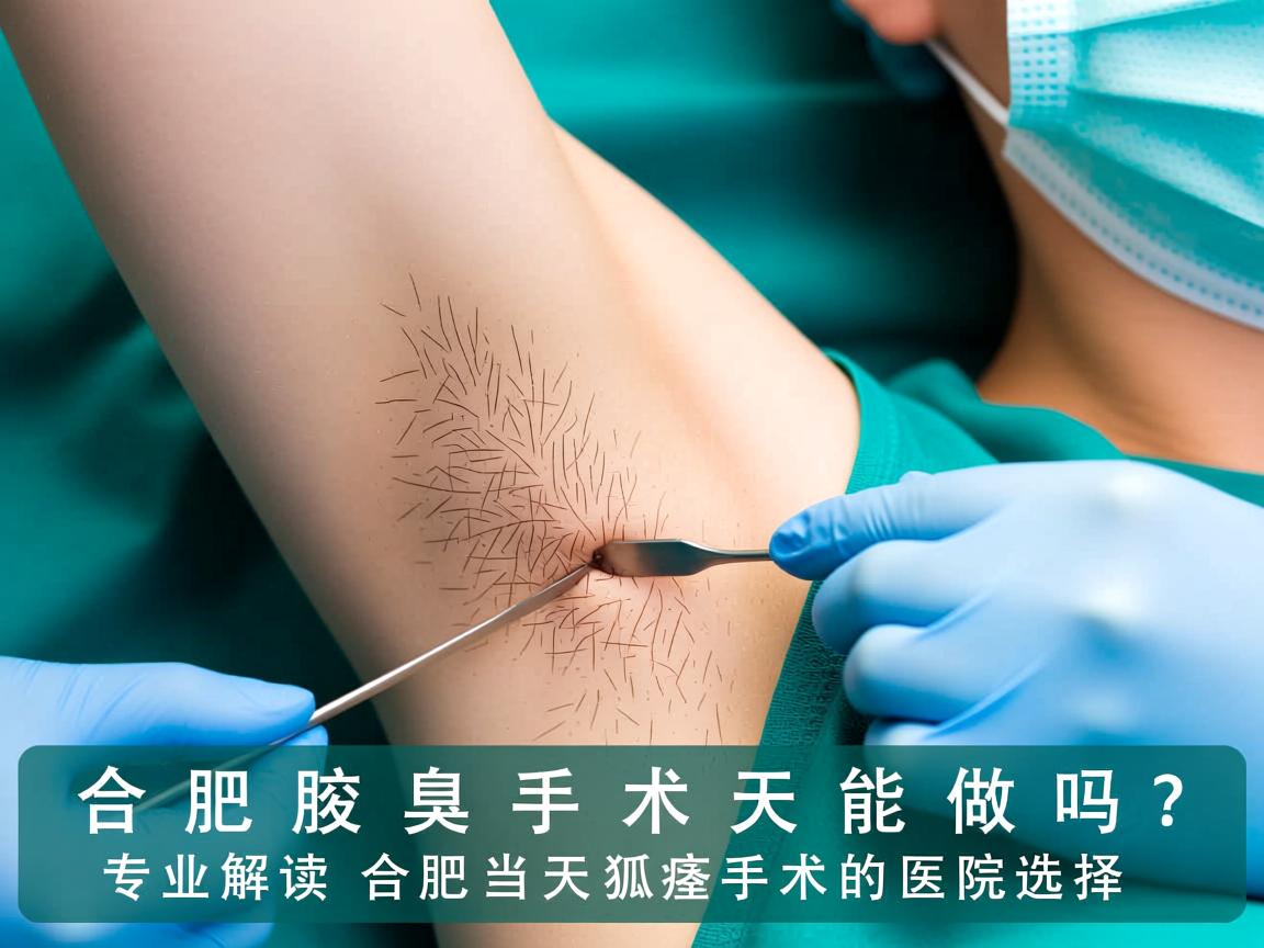 合肥腋臭手术当天能做吗?专业解读合肥当天狐臭手术的医院选择 合肥腋臭手术当天能做吗?专业解读合肥当天狐臭手术的医院选择