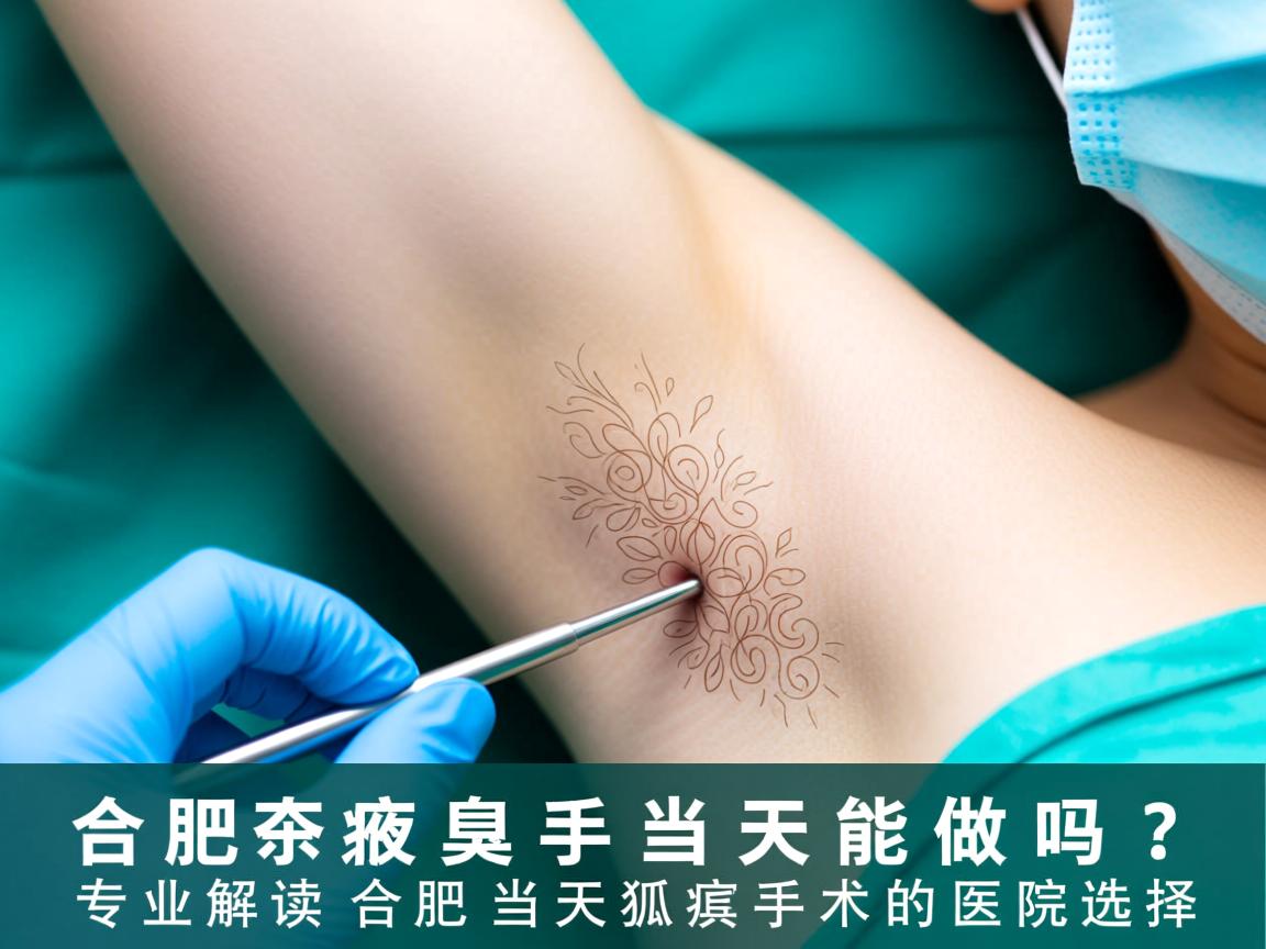 合肥腋臭手术当天能做吗?专业解读合肥当天狐臭手术的医院选择 合肥腋臭手术当天能做吗?专业解读合肥当天狐臭手术的医院选择