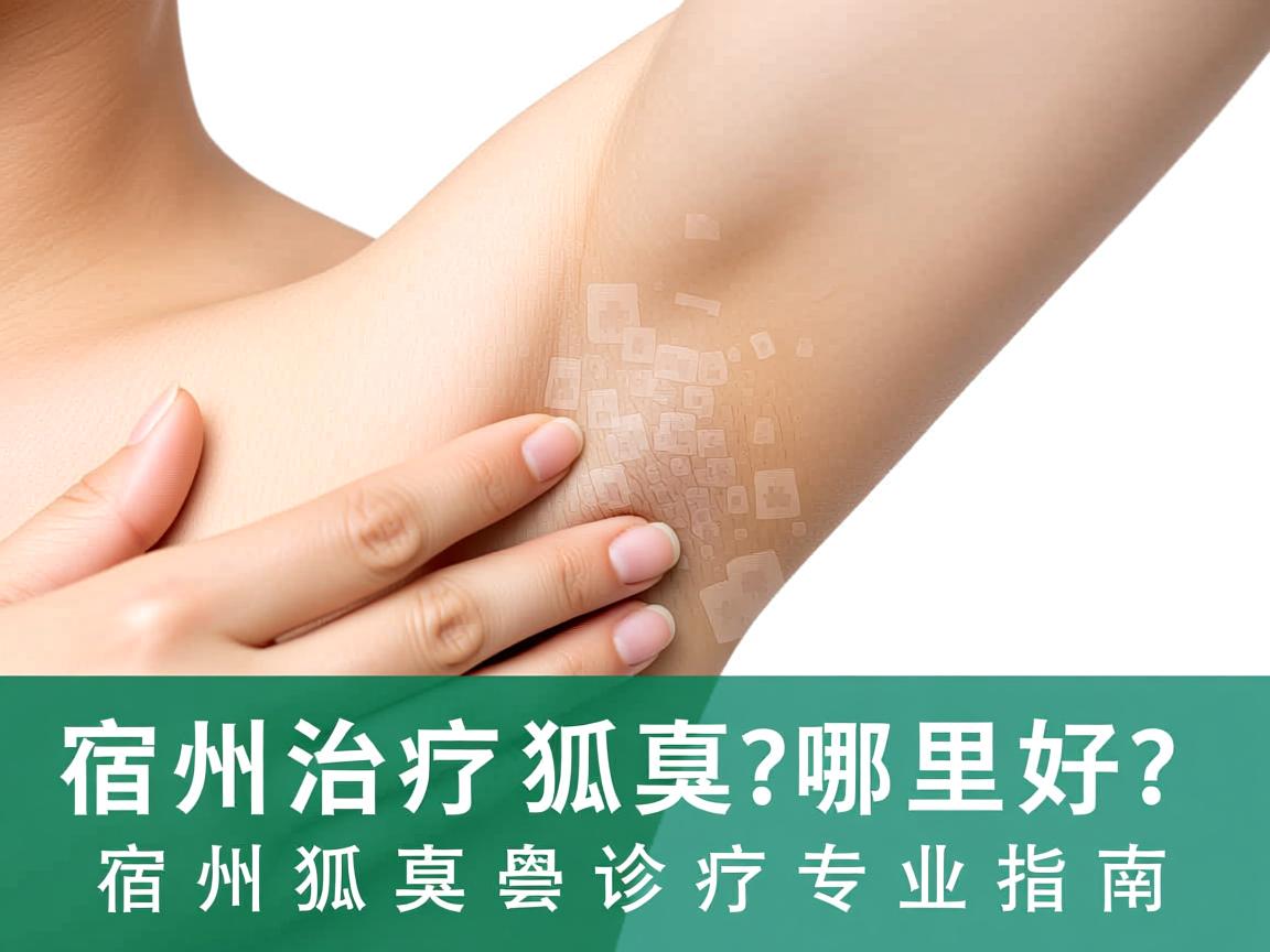 宿州治疗狐臭哪里好？宿州狐臭诊疗专业指南
