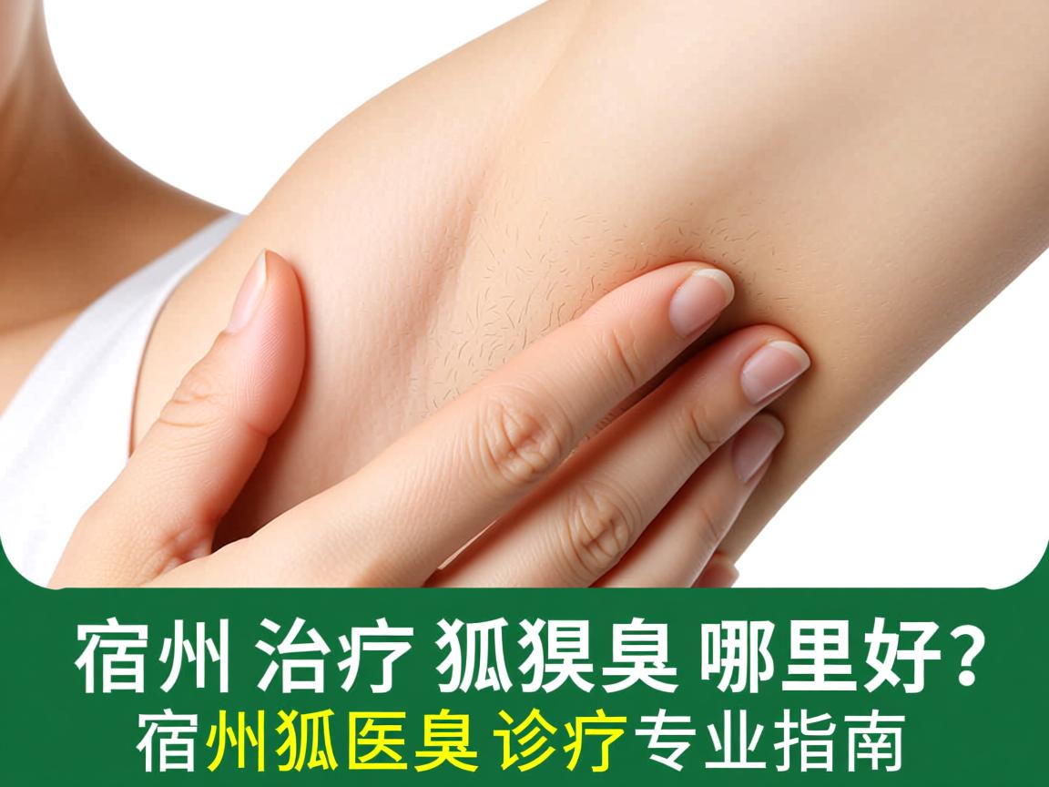 宿州治疗狐臭哪里好？宿州狐臭诊疗专业指南