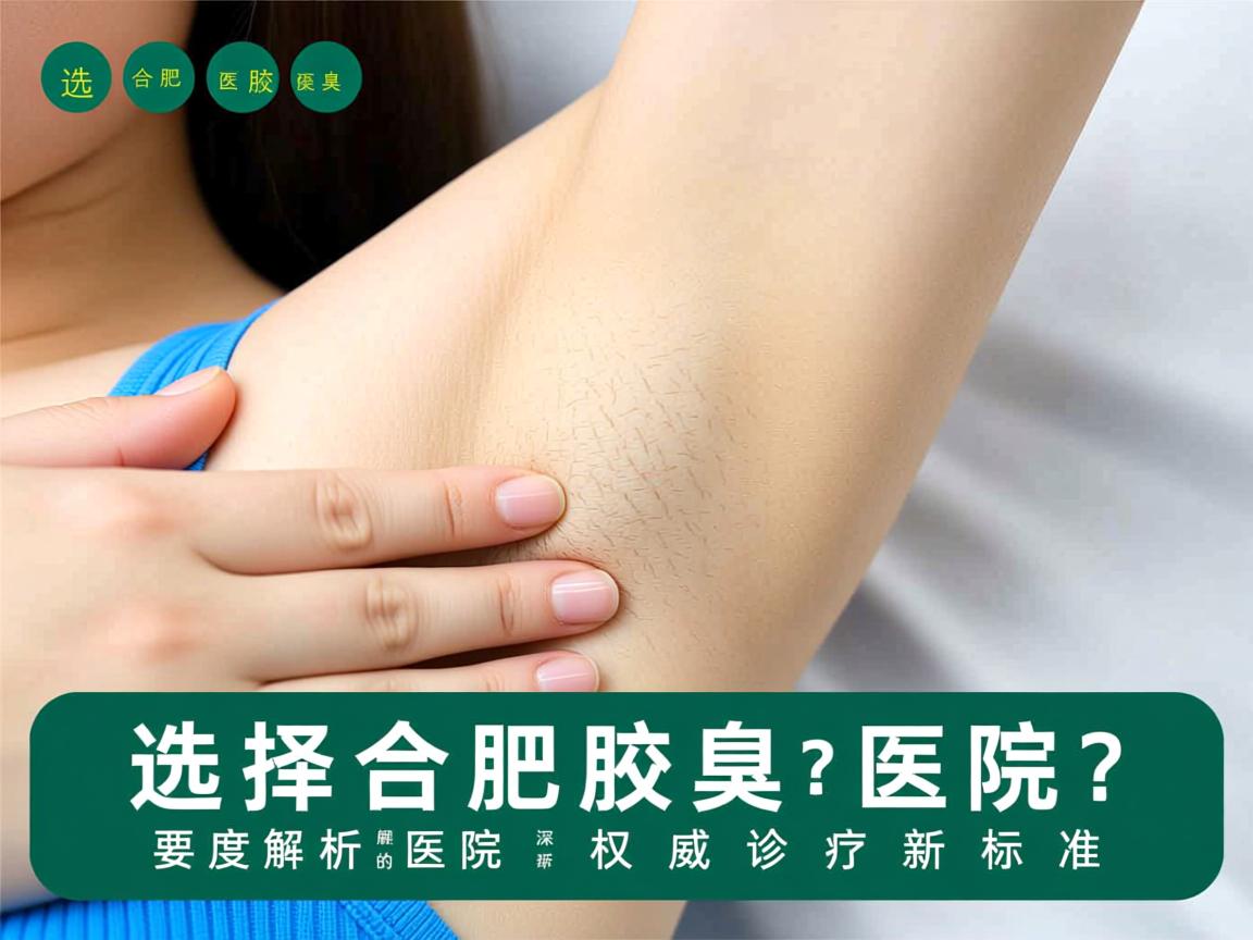 选择合肥腋臭医院?深度解析合肥腋臭医院的权威诊疗新标准 选择合肥腋臭医院?深度解析合肥腋臭医院的权威诊疗新标准