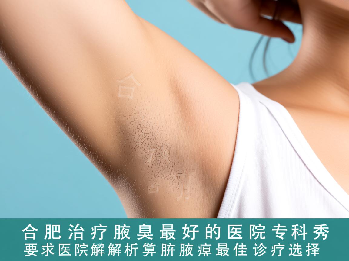 合肥治疗腋臭最好的医院,合肥腋秀专科医院解析腋臭最佳诊疗选择 合肥治疗腋臭最好的医院,合肥腋秀专科医院解析腋臭最佳诊疗选择