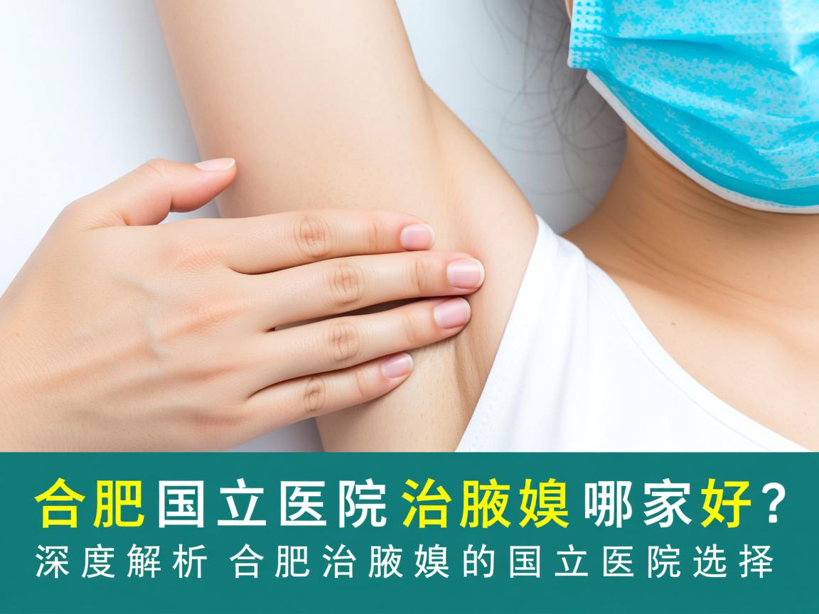 合肥国立医院治腋臭哪家好？深度解析合肥治腋臭的国立医院选择