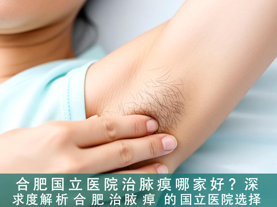 合肥国立医院治腋臭哪家好？深度解析合肥治腋臭的国立医院选择