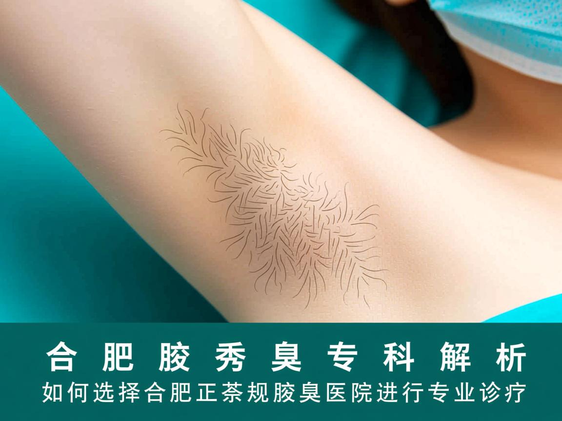 合肥腋秀腋臭专科解析,如何选择合肥正规腋臭医院进行专业诊疗 合肥腋秀腋臭专科解析,如何选择合肥正规腋臭医院进行专业诊疗