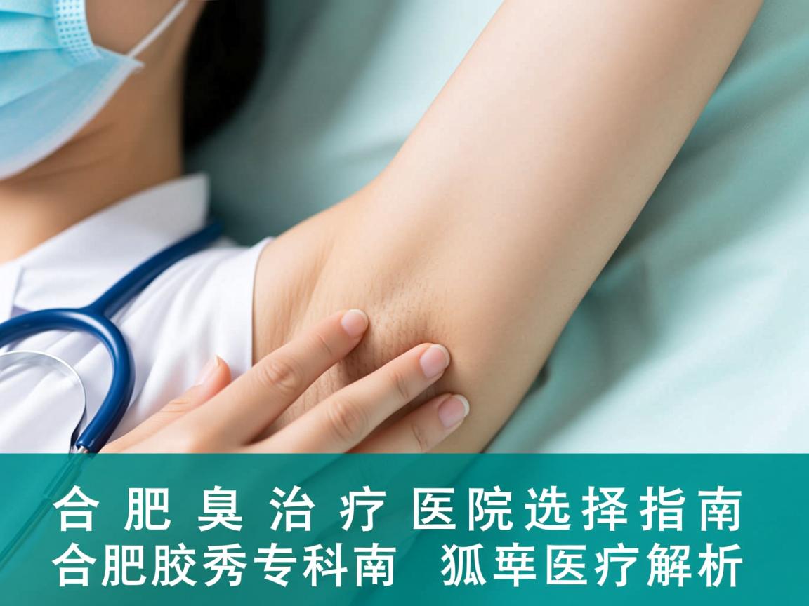 合肥腋臭治疗医院选择指南,合肥腋秀专科的狐臭医疗解析 合肥腋臭治疗医院选择指南,合肥腋秀专科的狐臭医疗解析