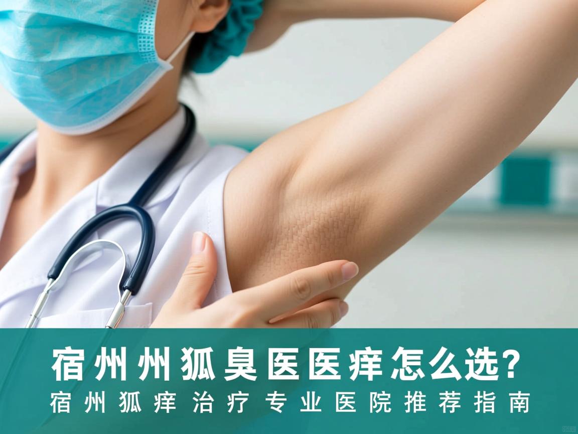 宿州狐臭医院怎么选?宿州狐臭治疗专业医院推荐指南 宿州狐臭医院怎么选?宿州狐臭治疗专业医院推荐指南