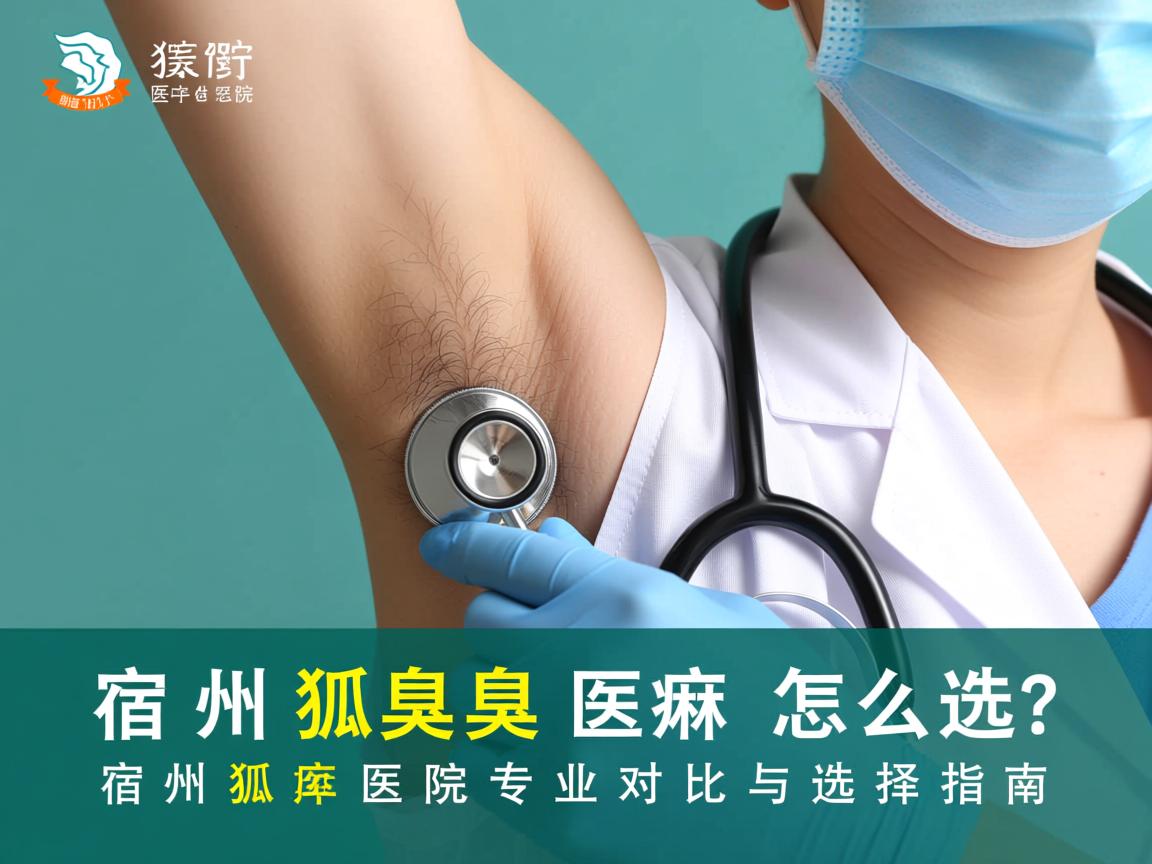 宿州狐臭医院怎么选?宿州狐臭医院专业对比与选择指南 宿州狐臭医院怎么选?宿州狐臭医院专业对比与选择指南