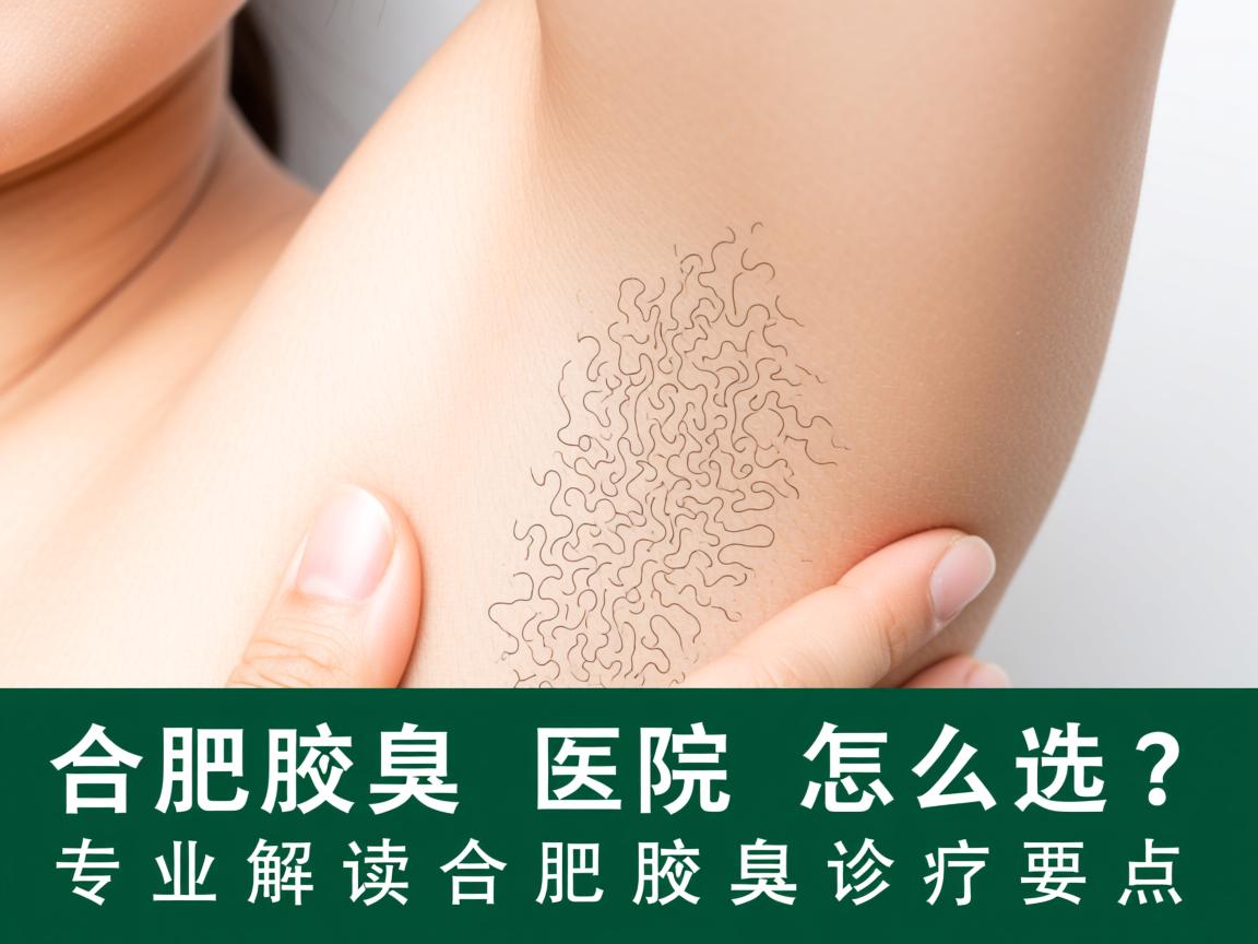 合肥腋臭医院怎么选？专业解读合肥腋臭诊疗要点