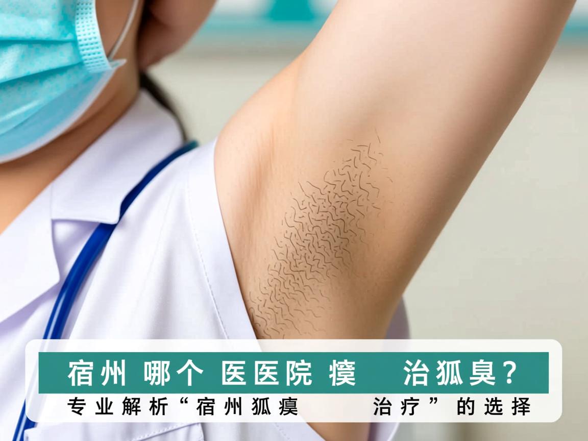 宿州哪个医院治狐臭?专业解析宿州狐臭治疗的选择 宿州哪个医院治狐臭?专业解析宿州狐臭治疗的选择