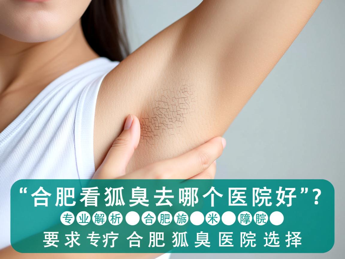 合肥看狐臭去哪个医院好？专业解析合肥狐臭医院选择