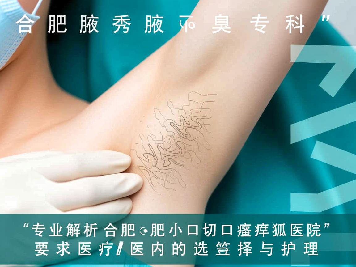 合肥腋秀腋臭专科,专业解析合肥小切口狐臭医院的选择与护理 合肥腋秀腋臭专科,专业解析合肥小切口狐臭医院的选择与护理