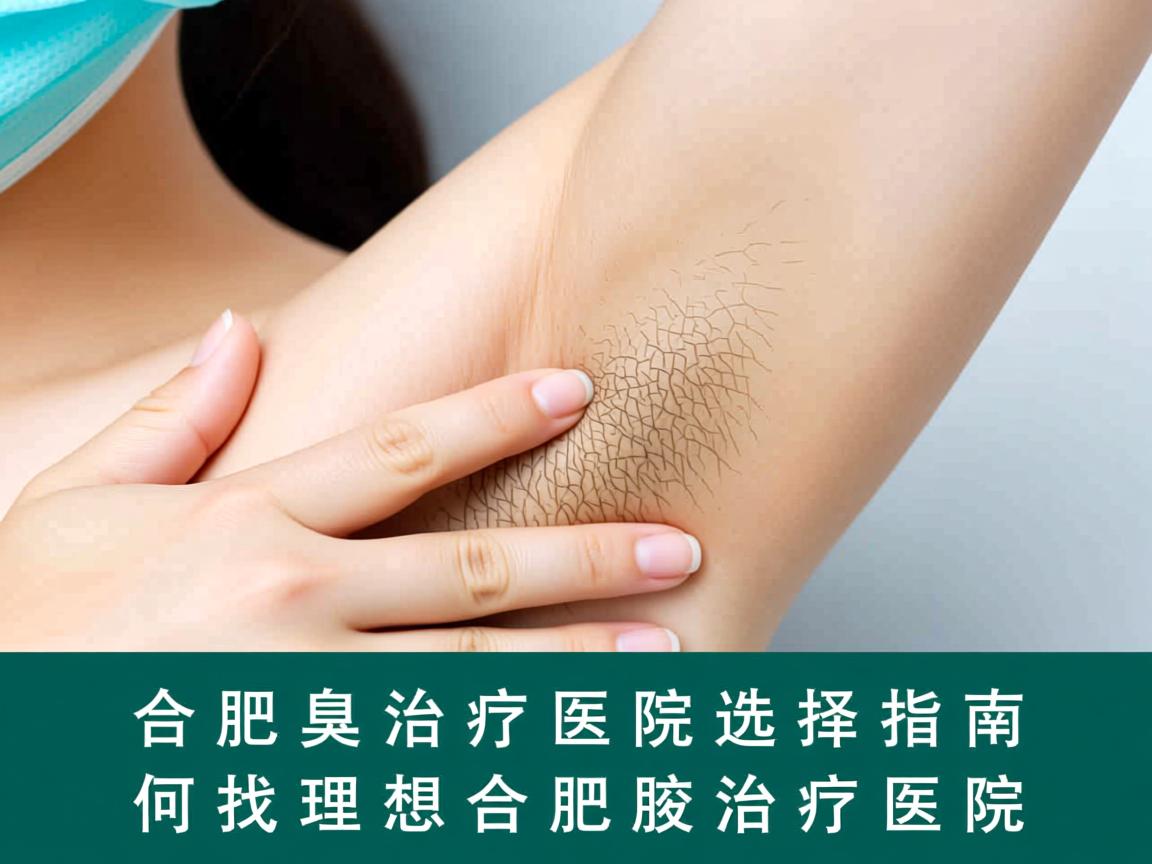 合肥腋臭治疗医院选择指南，如何找到理想的合肥腋臭治疗医院