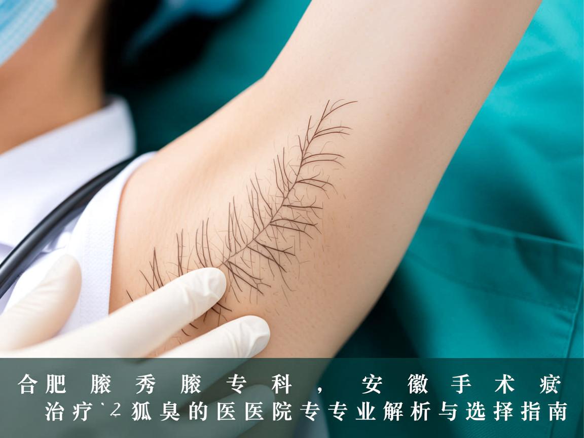 合肥腋秀腋臭专科，安徽手术治疗狐臭的医院专业解析与选择指南