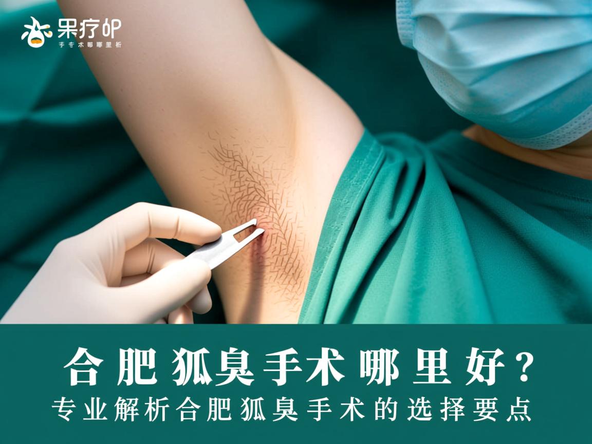 合肥狐臭手术哪里好?专业解析合肥狐臭手术的选择要点 合肥狐臭手术哪里好?专业解析合肥狐臭手术的选择要点
