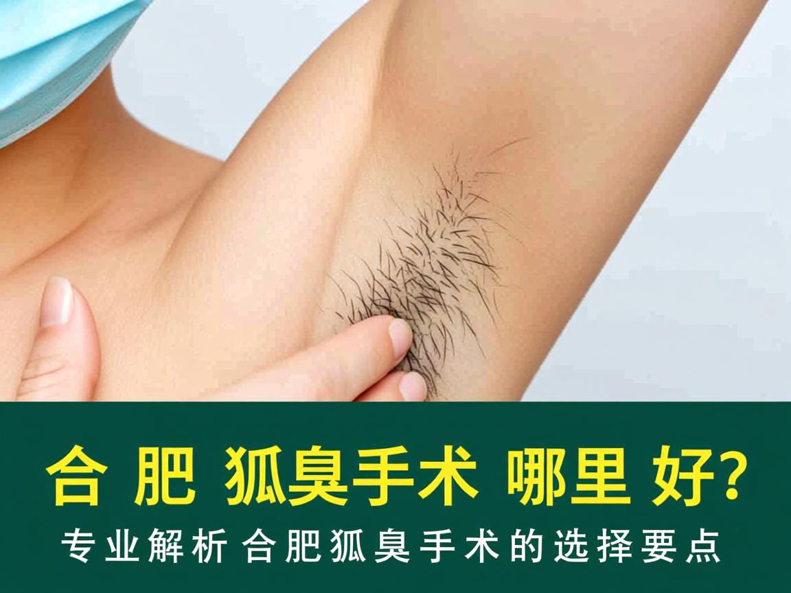 合肥狐臭手术哪里好?专业解析合肥狐臭手术的选择要点 合肥狐臭手术哪里好?专业解析合肥狐臭手术的选择要点