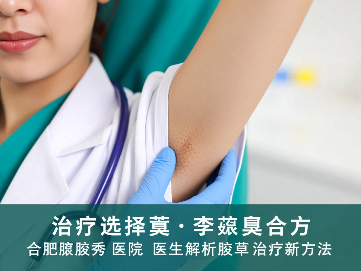 腋臭治疗选择,合肥腋秀医院李茹医生解析腋臭治疗新方法 腋臭治疗选择,合肥腋秀医院李茹医生解析腋臭治疗新方法