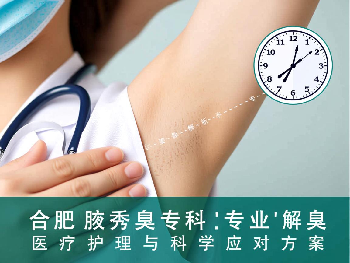 合肥腋秀腋臭专科,专业解析腋臭医疗护理与科学应对方案 合肥腋秀腋臭专科,专业解析腋臭医疗护理与科学应对方案