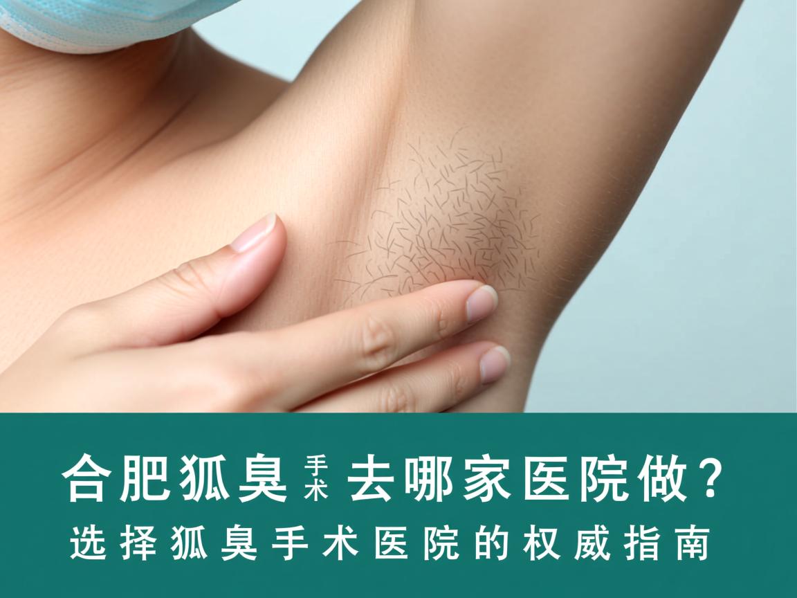 合肥狐臭手术去哪家医院做?选择狐臭手术医院的权威指南 合肥狐臭手术去哪家医院做?选择狐臭手术医院的权威指南
