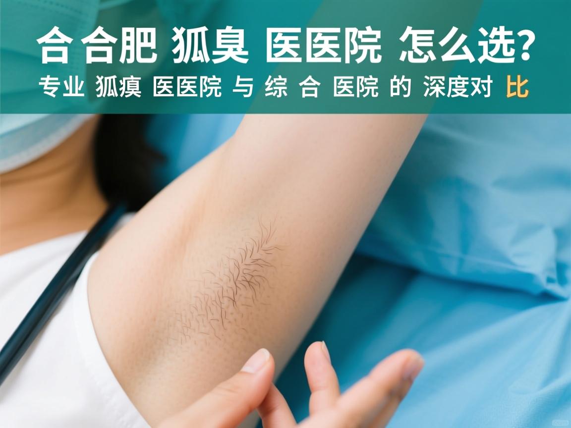 合肥狐臭医院怎么选?专业狐臭医院与综合医院的深度对比 合肥狐臭医院怎么选?专业狐臭医院与综合医院的深度对比