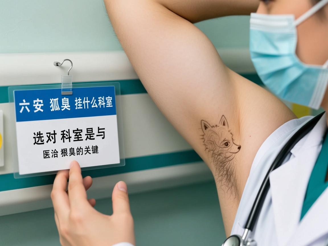 六安狐臭挂什么科室，选对科室与医生是根治狐臭的关键