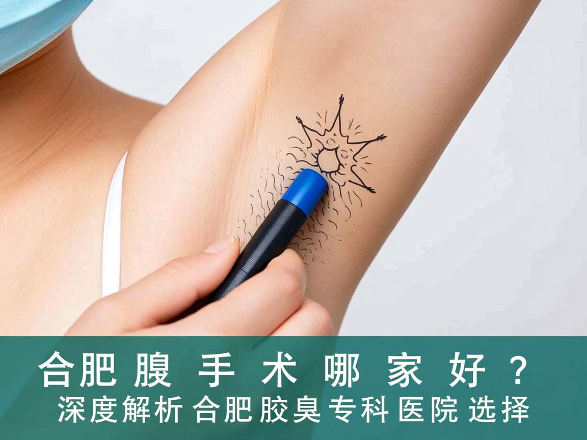 合肥腋臭手术哪家好？深度解析合肥腋臭专科医院选择