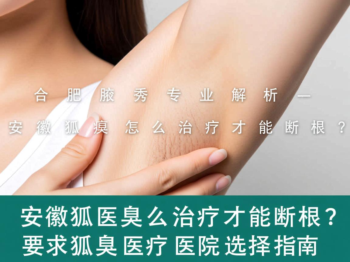 合肥腋秀专业解析,安徽狐臭怎么治疗才能断根?安徽狐臭治疗医院选择指南 合肥腋秀专业解析,安徽狐臭怎么治疗才能断根?安徽狐臭治疗医院选择指南