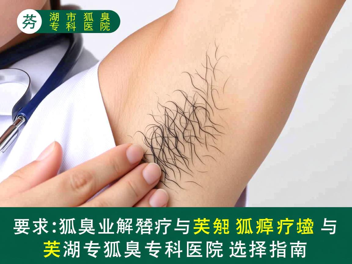 芜湖市狐臭专科医院,专业解读狐臭治疗与芜湖市狐臭专科医院选择指南 芜湖市狐臭专科医院,专业解读狐臭治疗与芜湖市狐臭专科医院选择指南
