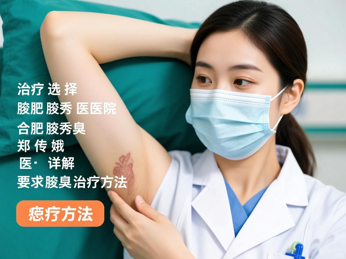 腋臭治疗选择,合肥腋秀医院郑传娥医生详解腋臭治疗方法 腋臭治疗选择,合肥腋秀医院郑传娥医生详解腋臭治疗方法