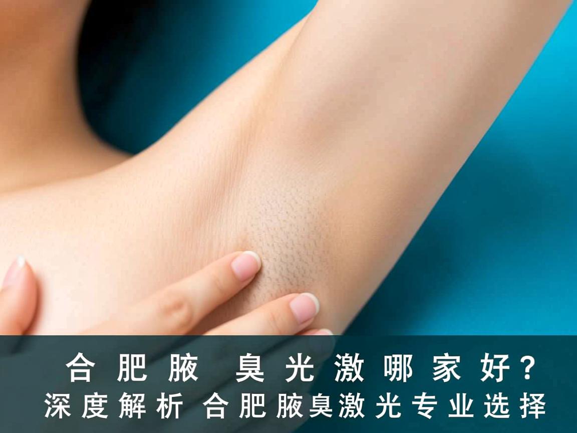 合肥腋臭激光哪家好？深度解析合肥腋臭激光专业选择