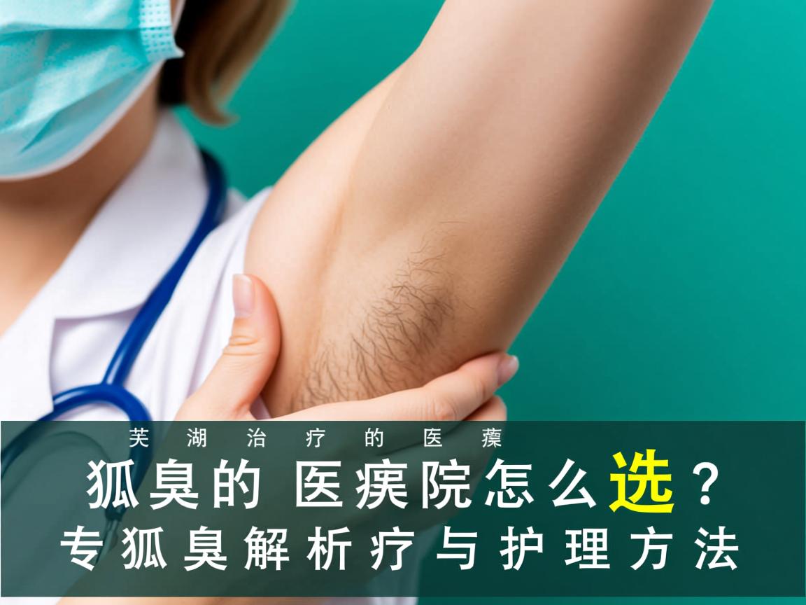芜湖治疗狐臭的医院怎么选?专业解析狐臭治疗与护理方法 芜湖治疗狐臭的医院怎么选?专业解析狐臭治疗与护理方法