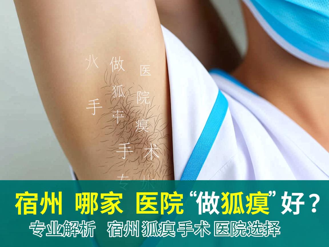 宿州哪家医院做狐臭手术好?专业解析宿州狐臭手术医院选择 宿州哪家医院做狐臭手术好?专业解析宿州狐臭手术医院选择