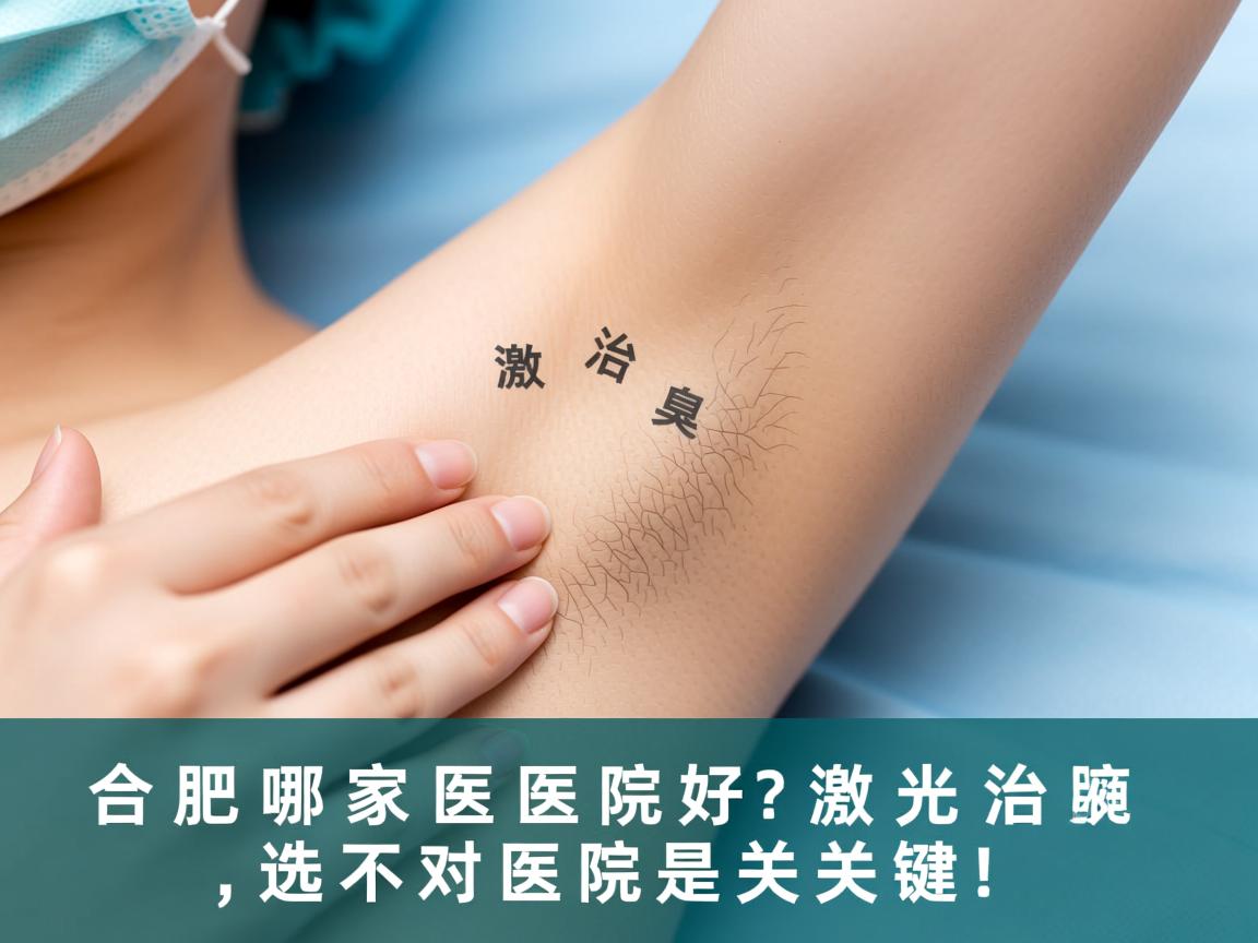 合肥哪家医院好？激光治腋臭，选对医院是关键！